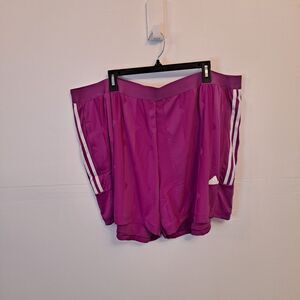 Adidas Women's Purple Burst Multisport Shorts Size 4X